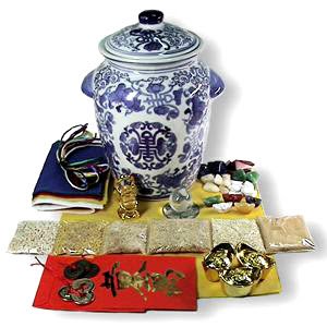 feng shui wealth vase