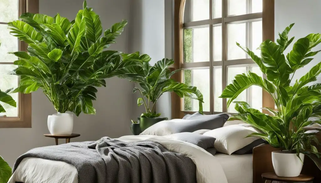 ZZ plant for bedroom feng shui