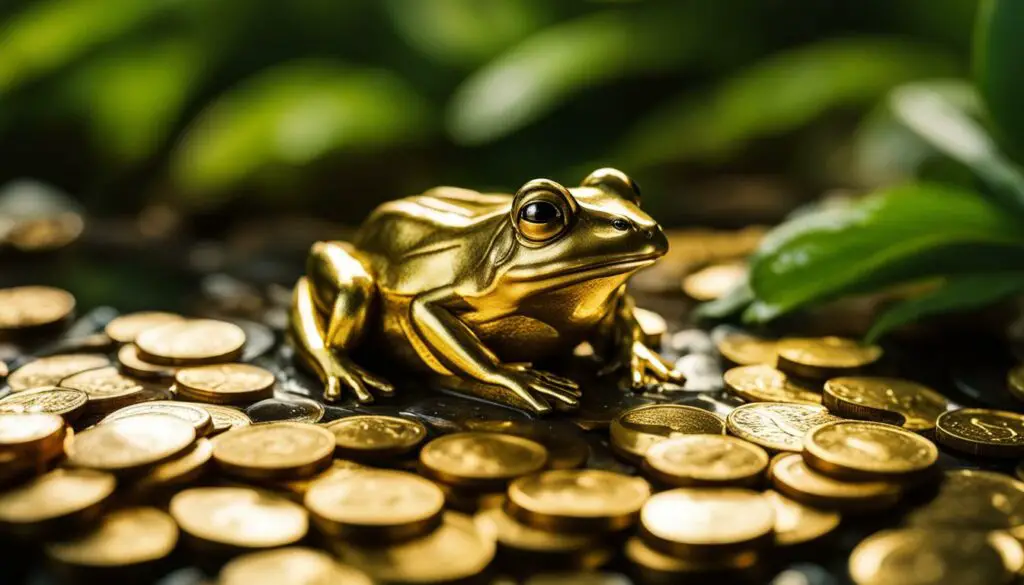 activating the feng shui frog for positive energy