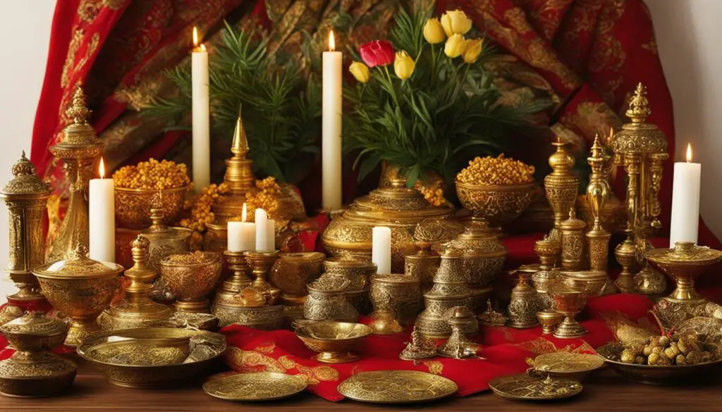 creating a wealth altar
