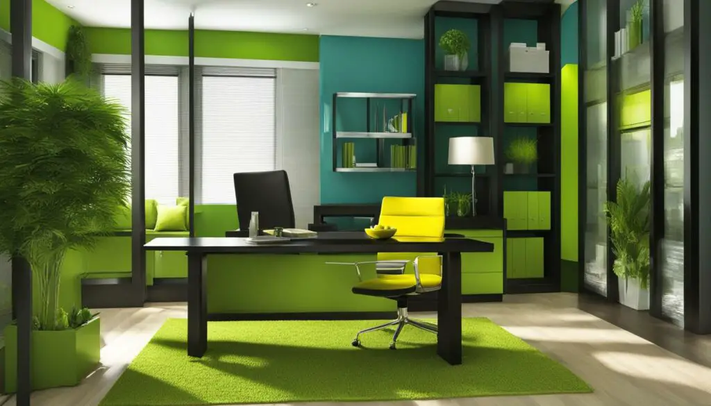 feng shui colors for office