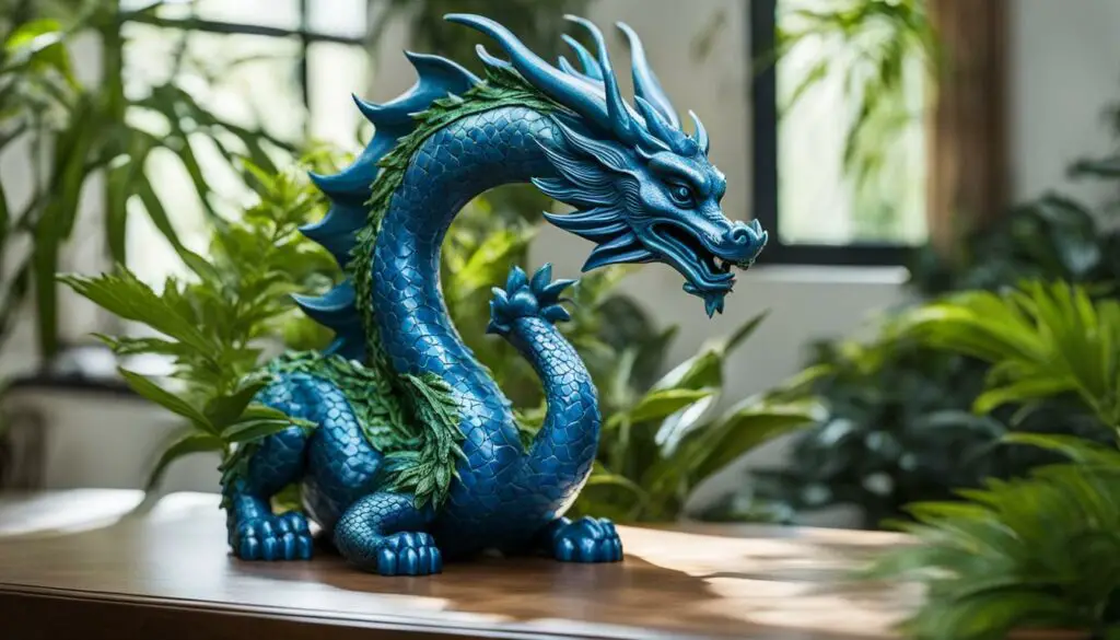 feng shui dragon statue
