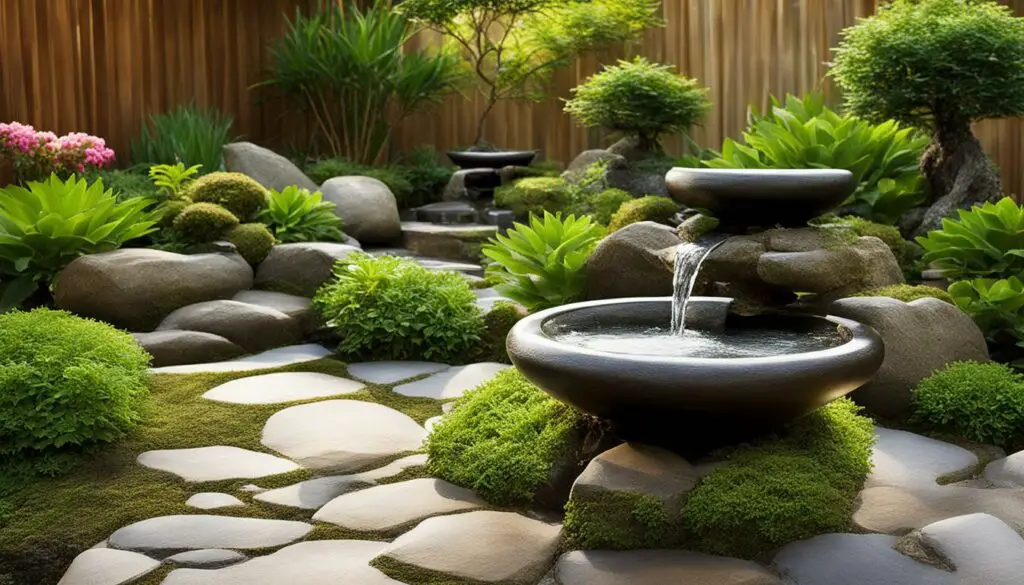 feng shui elements for a balanced garden