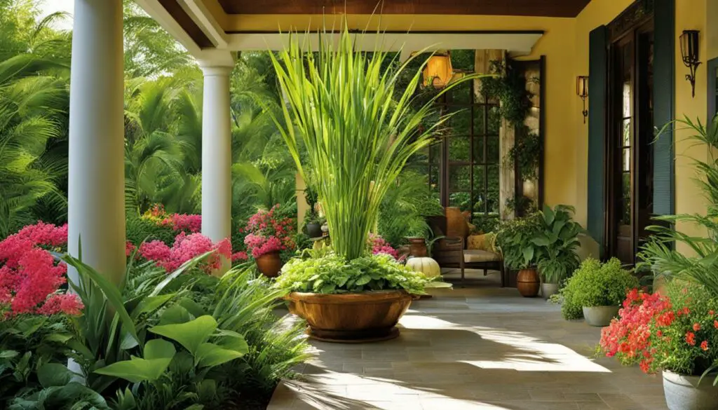 feng shui plants for front porch