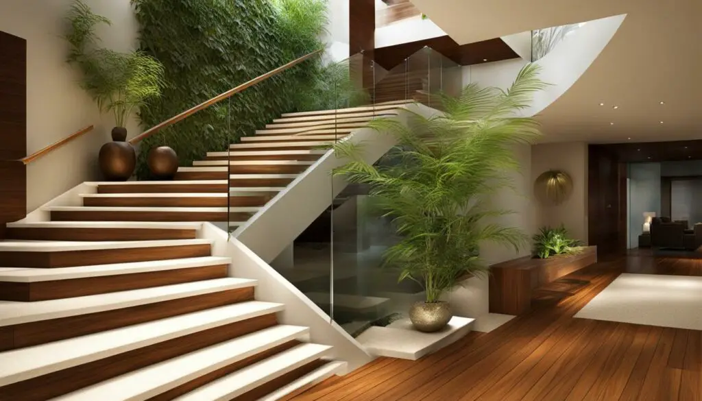 feng shui staircase placement