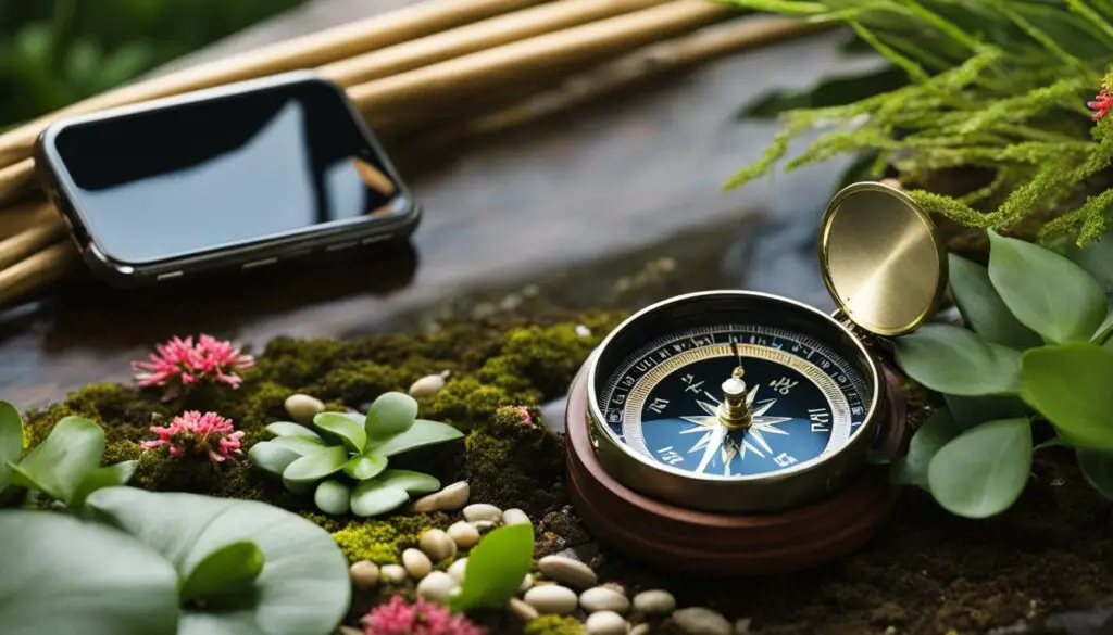 incorporating feng shui with iPhone compass