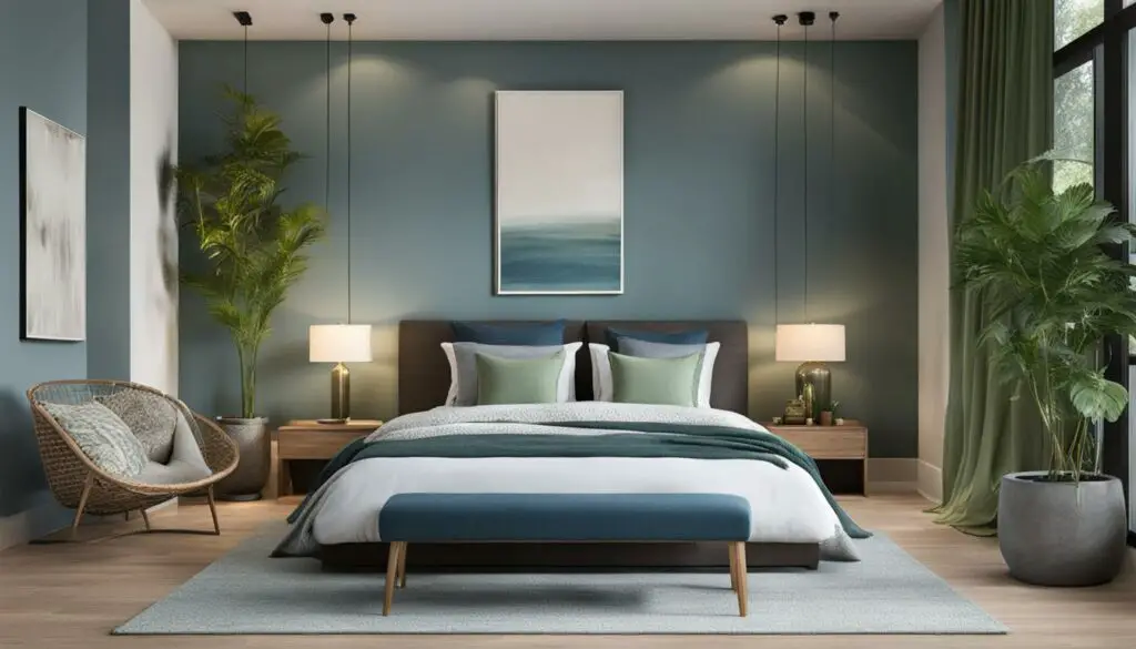 paint colors for peaceful bedroom