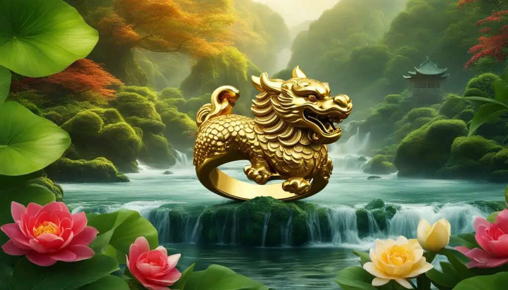 por qué usar un anillo feng shui Pixiu