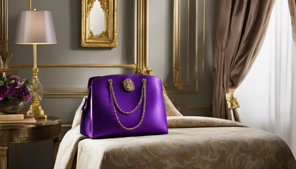 purple bag in feng shui