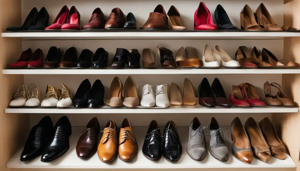 shoe organization tips feng shui