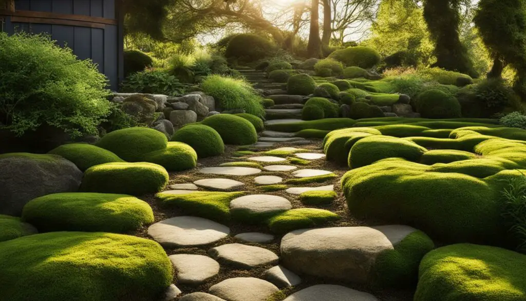 using rocks to cover drains in feng shui