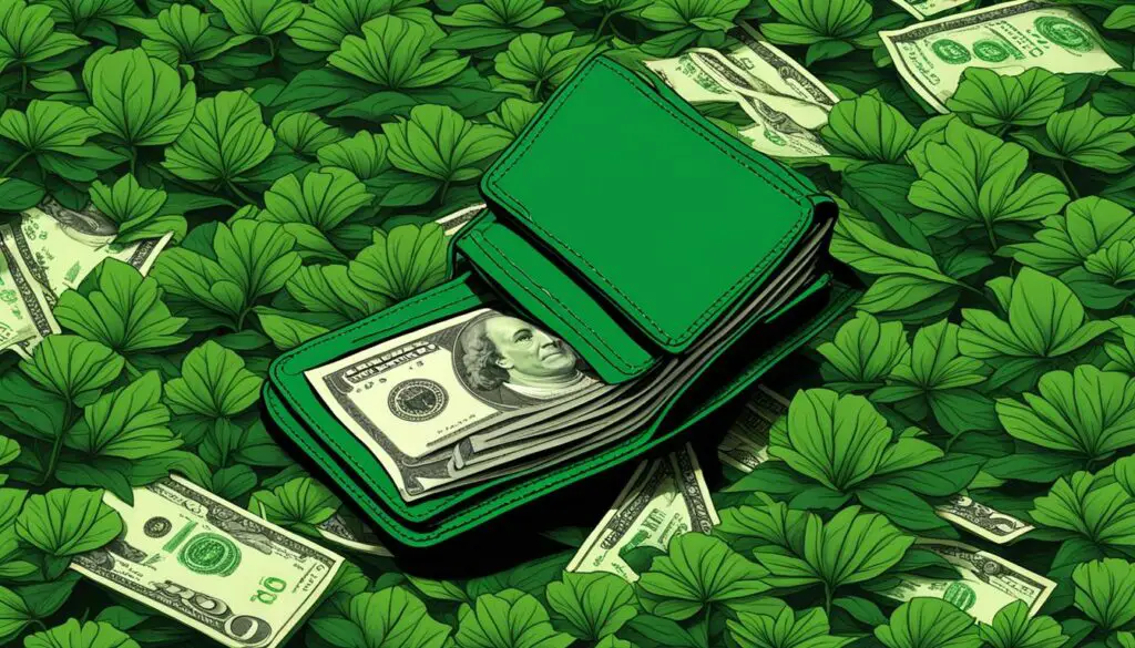 wallet color for financial success