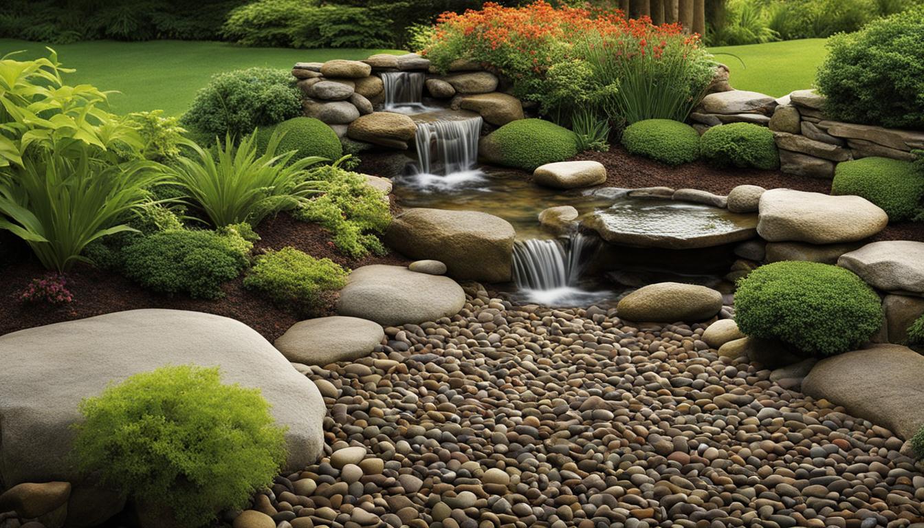 why to cover drain with rocks feng shui