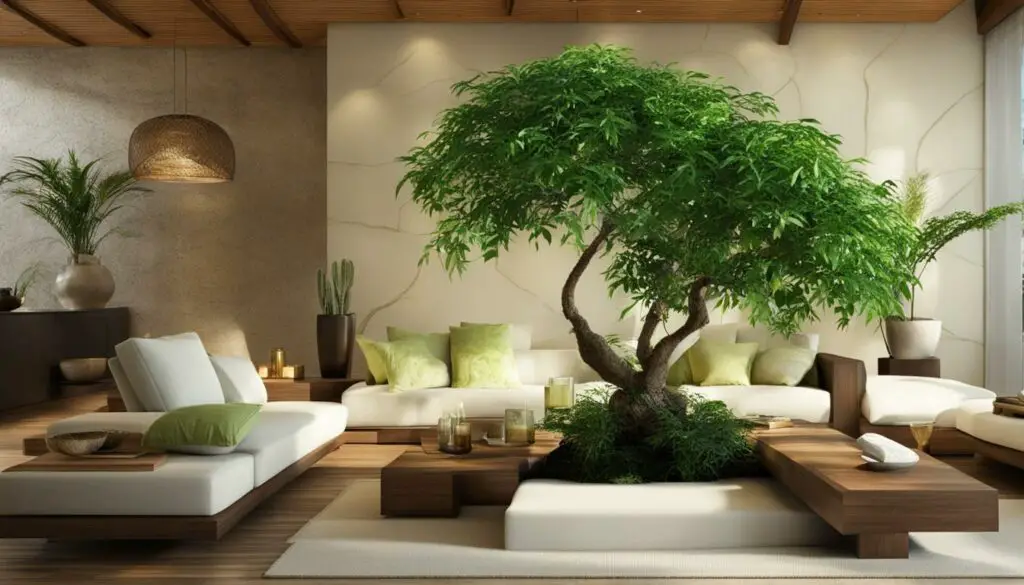 wood element plant in feng shui