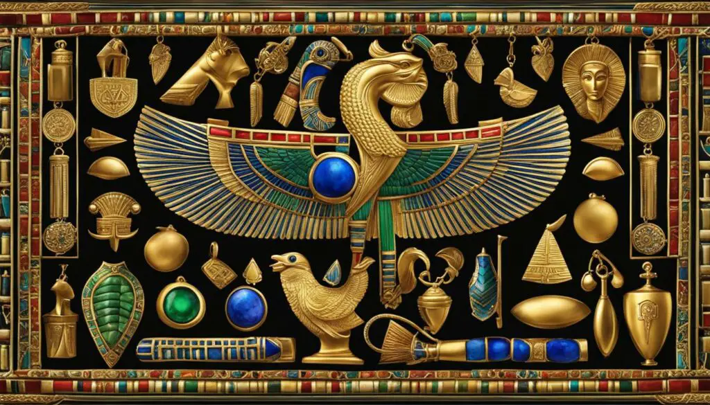 Egyptian good luck charms