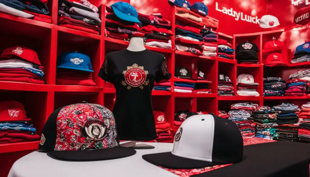 Lady Luck HQ merchandise