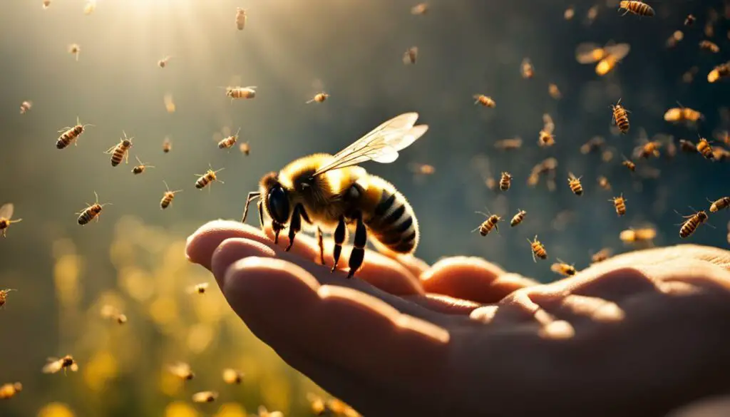 Symbolic meaning of bee stings