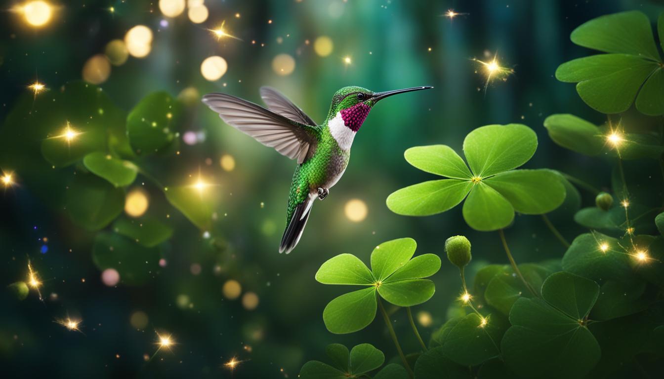 are hummingbirds good luck