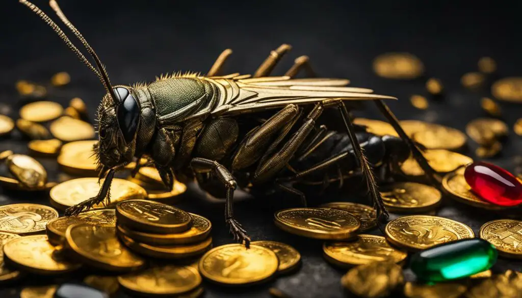 black crickets and prosperity