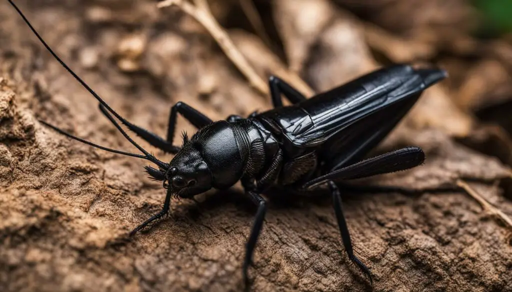 black crickets in folklore