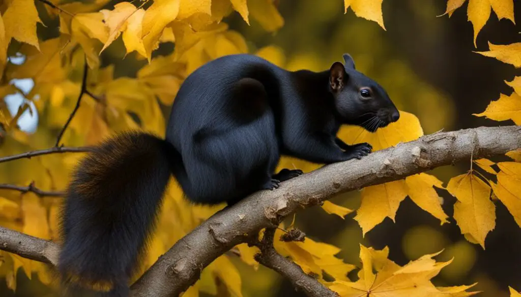 black squirrel symbolism