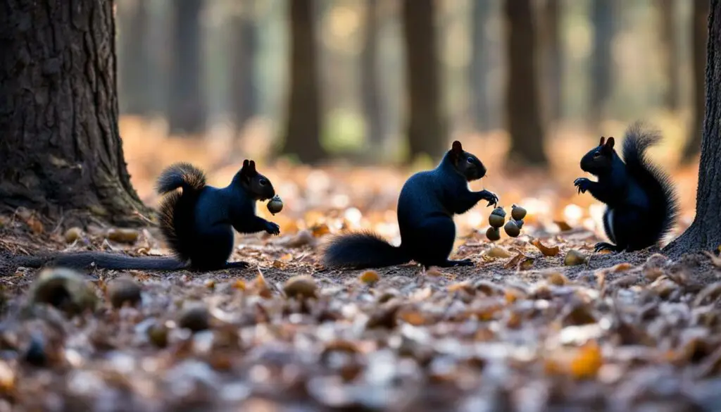 black squirrels myth