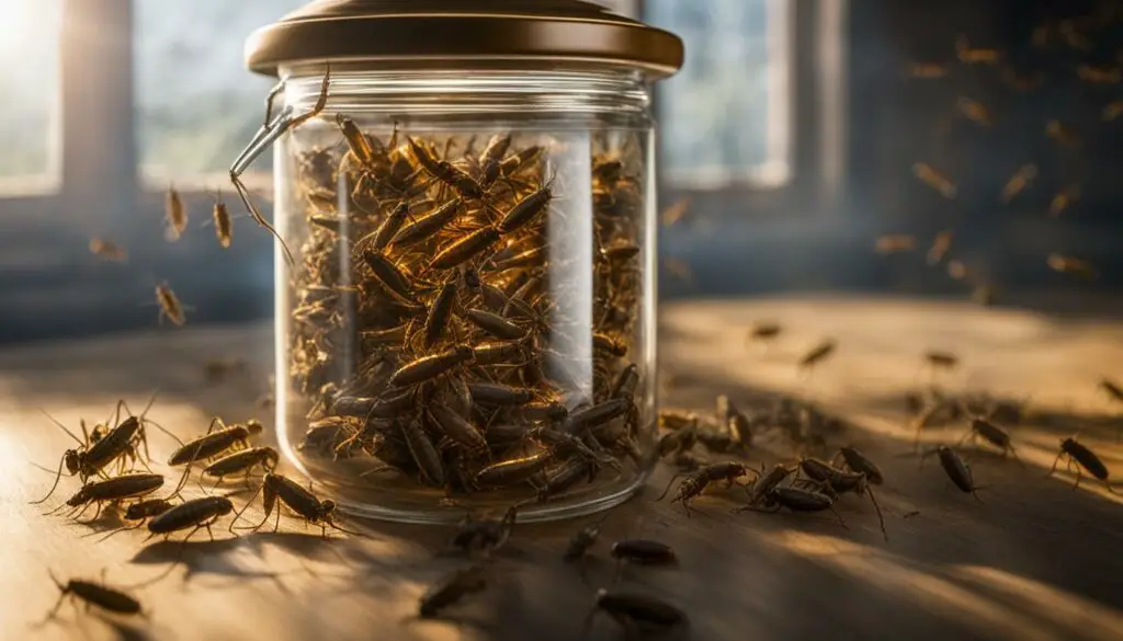 crickets in a jar