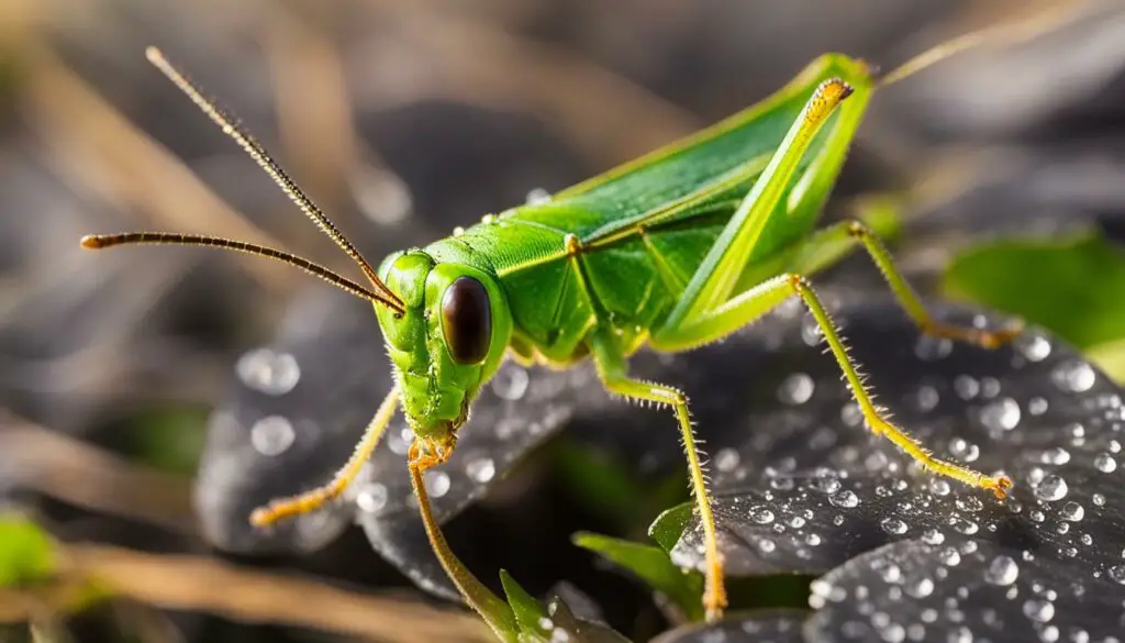 grasshopper as a lucky charm