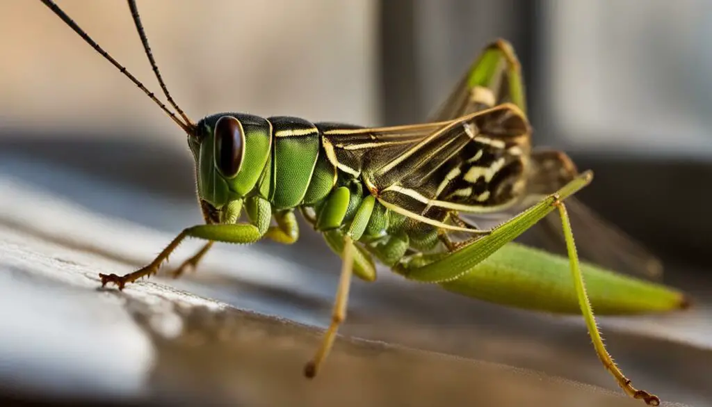grasshopper in house meaning