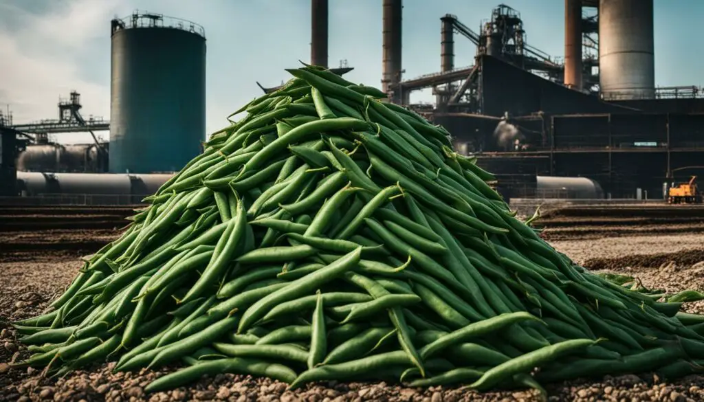 green beans contamination