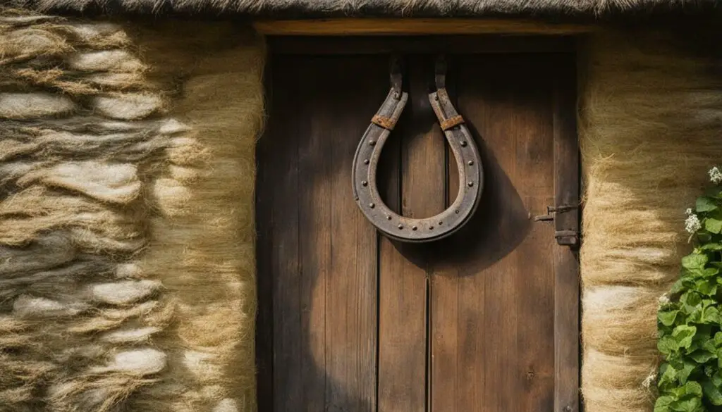 horseshoe in British culture