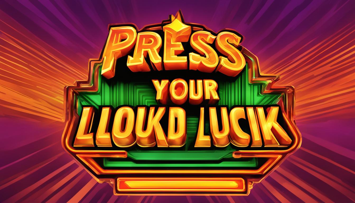 how to sign up for press your luck