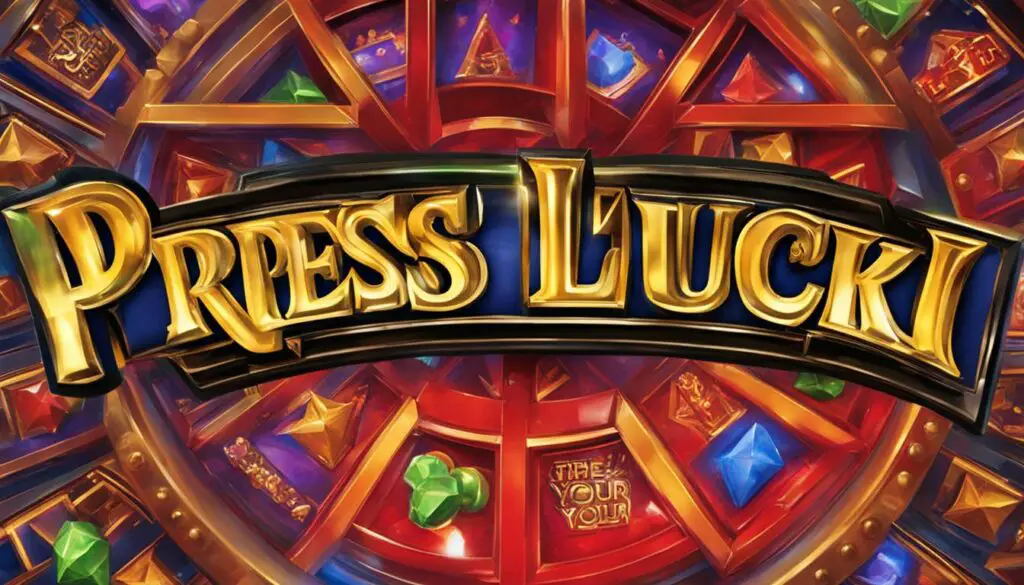 press your luck registration process