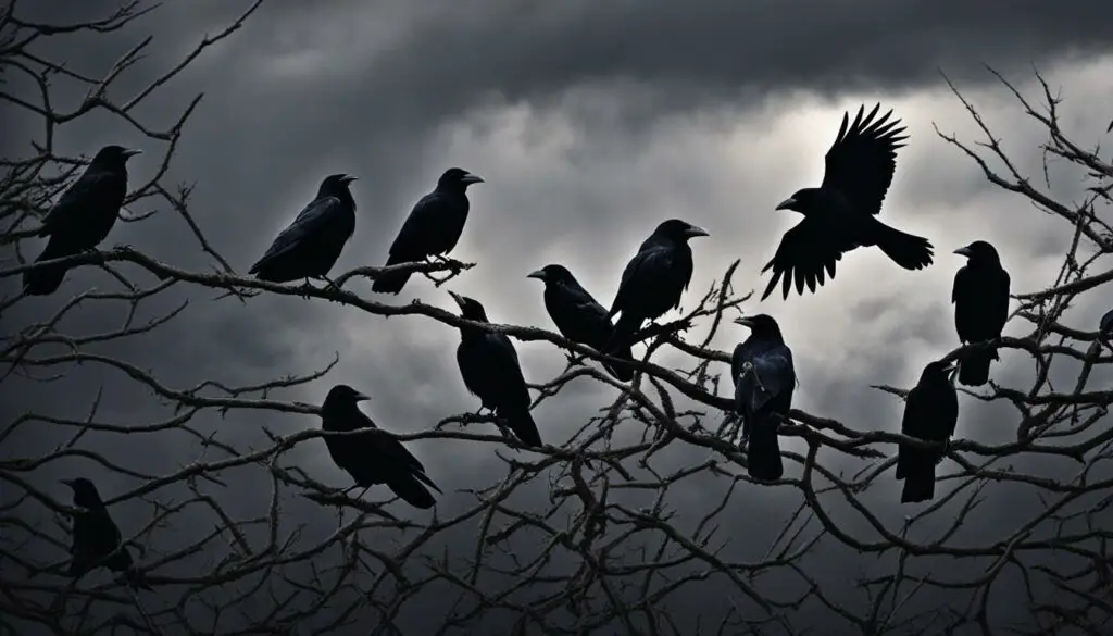 spiritual meaning of crows