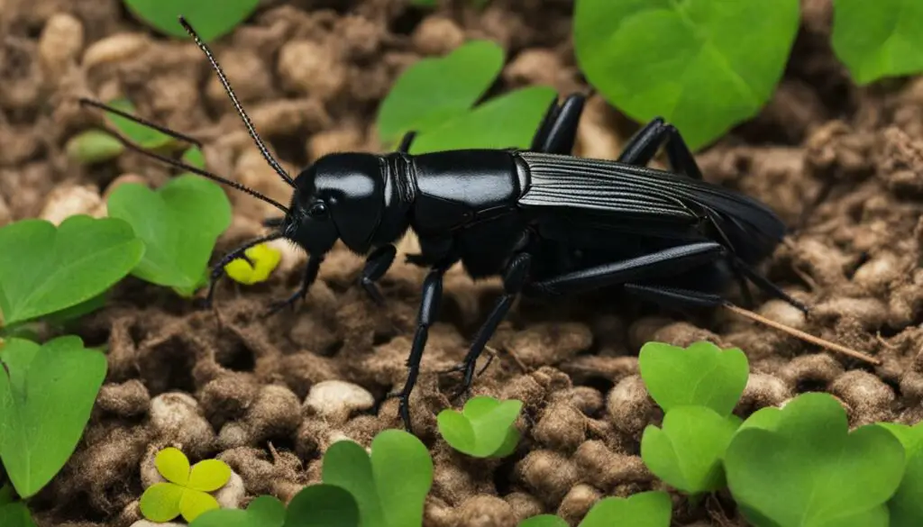 superstitions about black crickets image