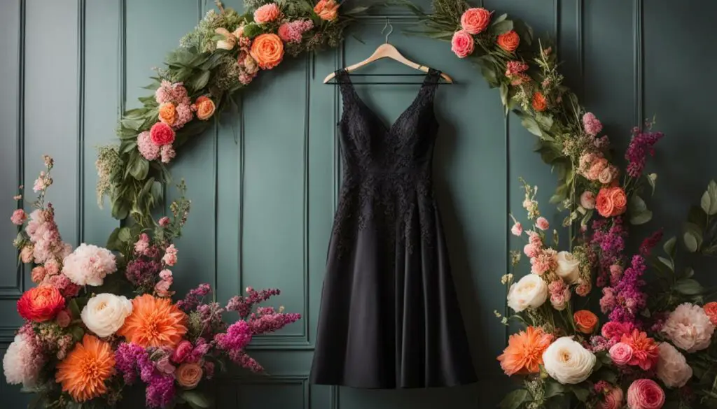 wedding etiquette black dress