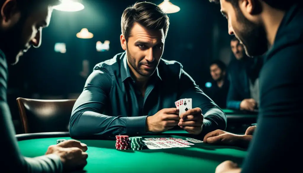 Role of luck in poker
