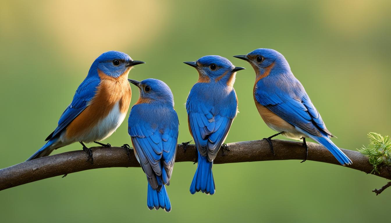 are blue birds good luck