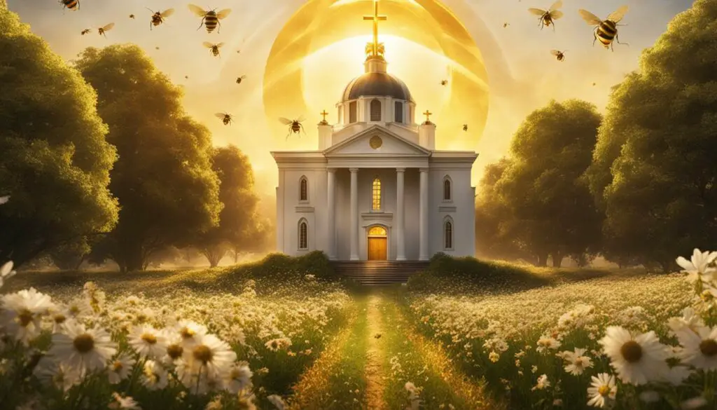 bee symbolism in Christianity