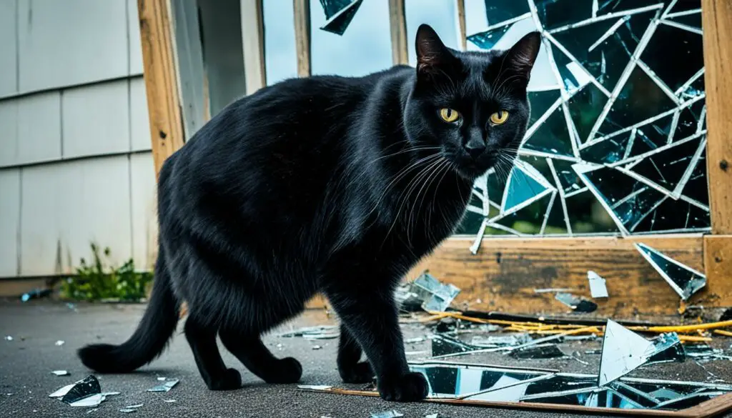 black cats and bad luck
