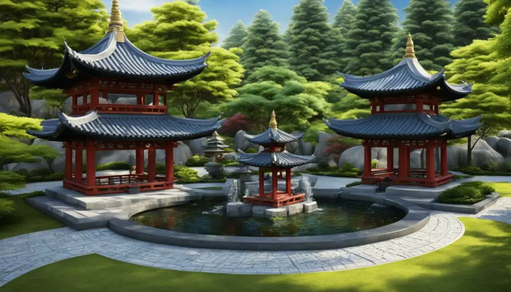 feng shui concepts in Buddhist traditions
