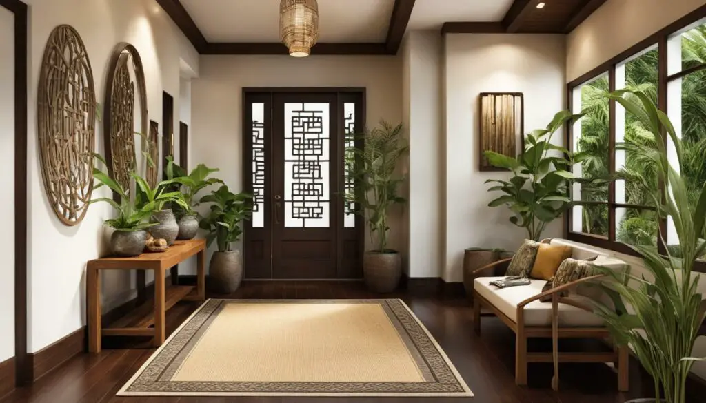 feng shui entryway design