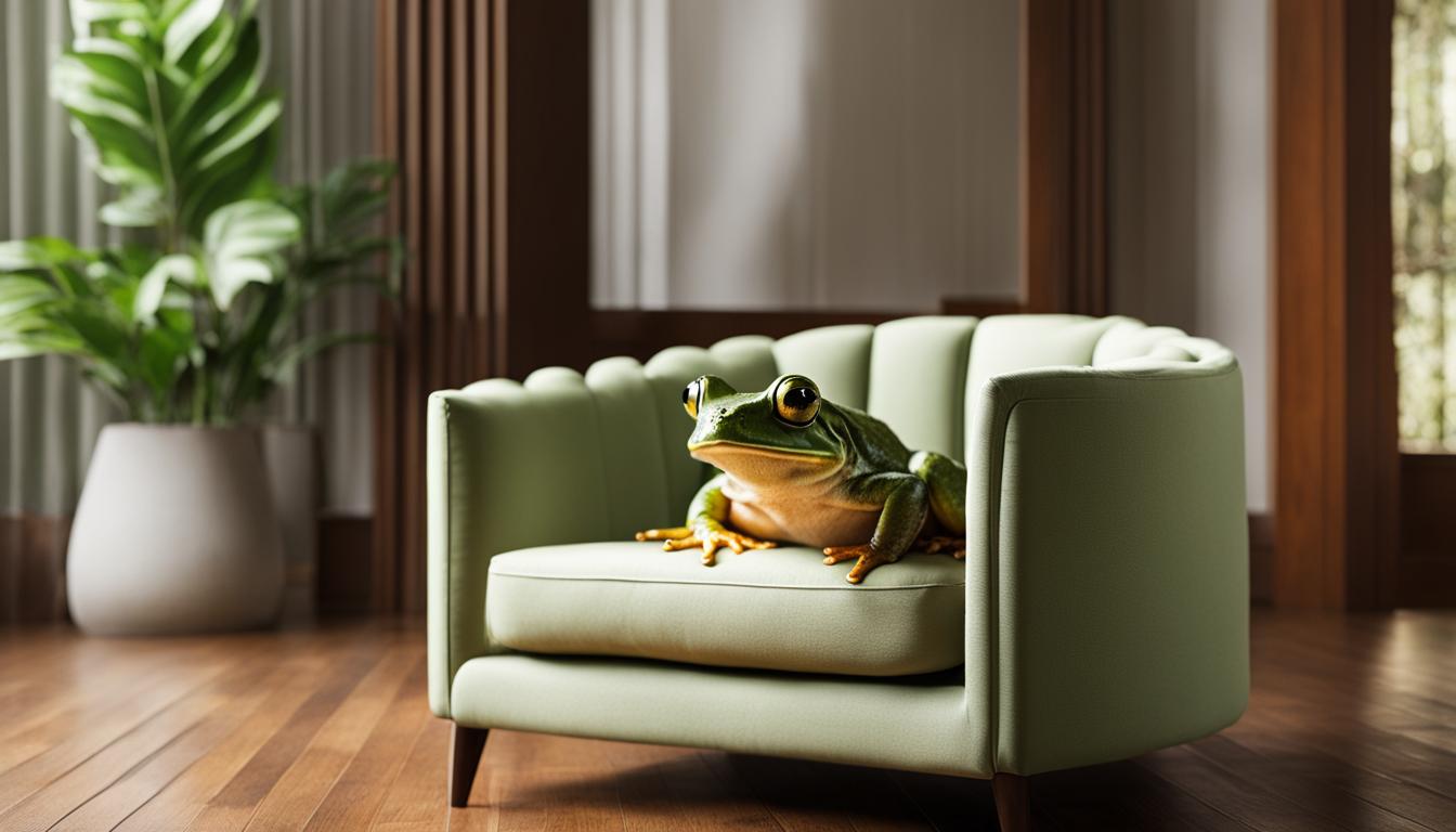 Frog in Your House Harbinger of Good Luck?