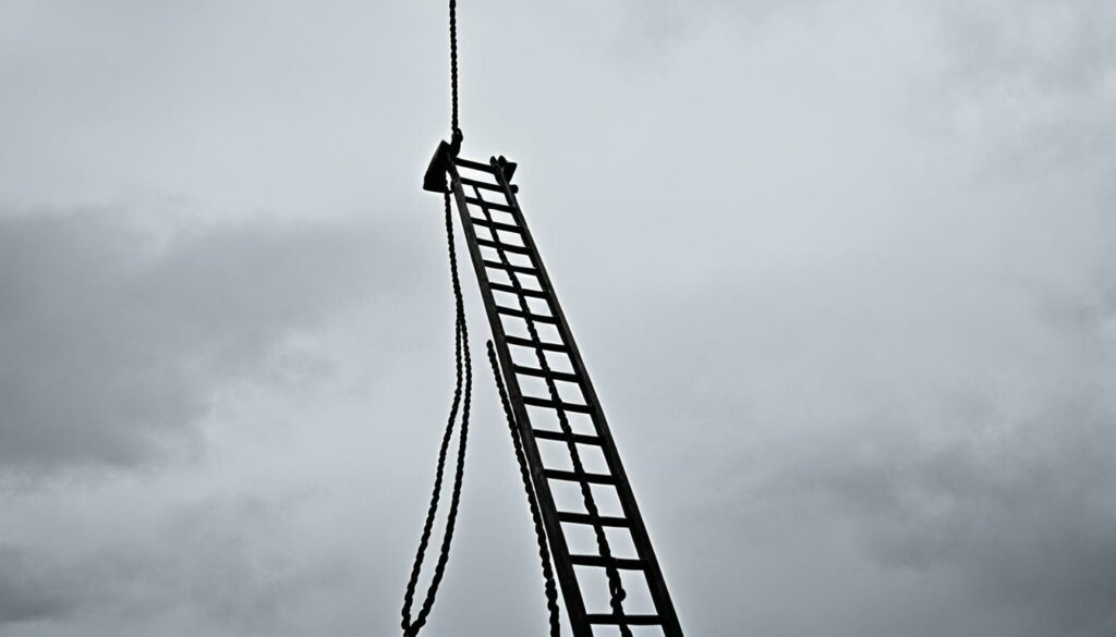 ladder symbolism in gallows