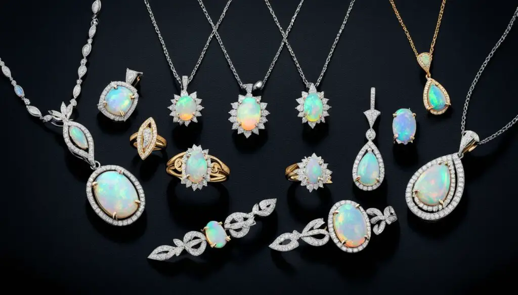 opals in jewelry