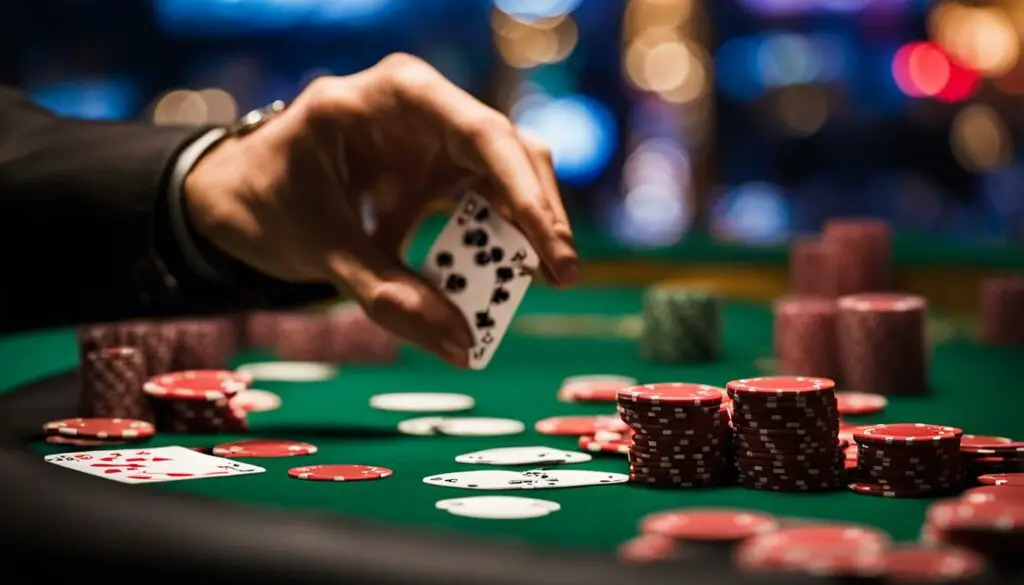 role of luck in poker