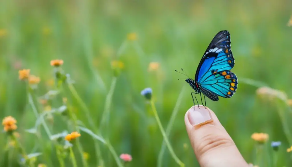 spiritual meaning of butterfly landing