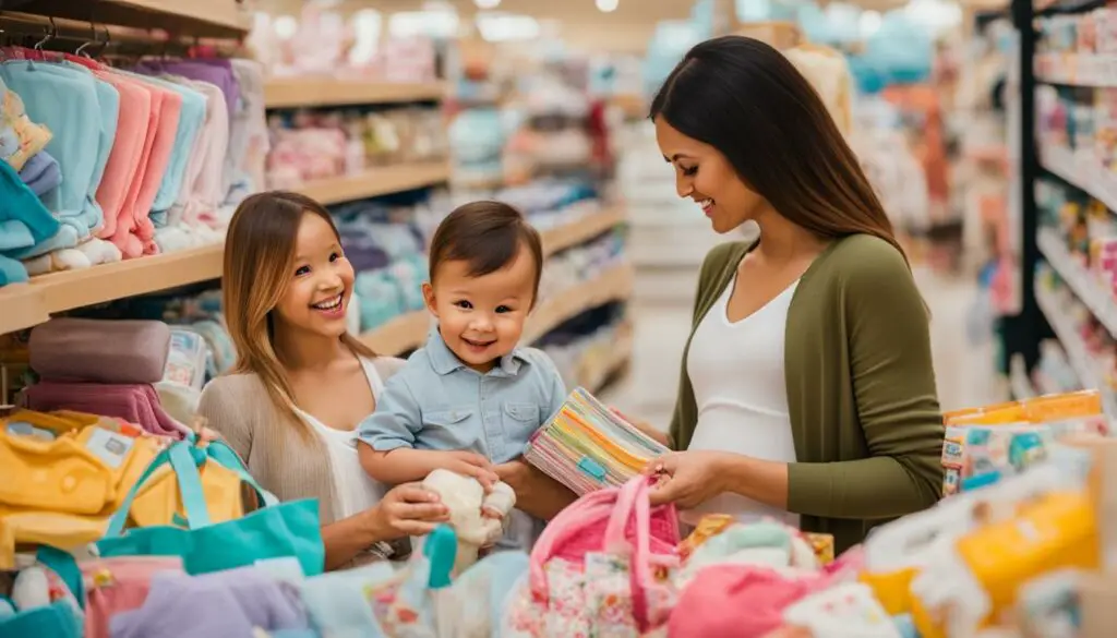 tips for successful early baby shopping