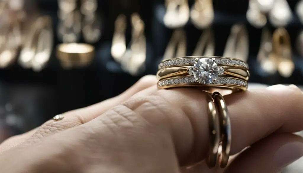 when to upgrade wedding ring